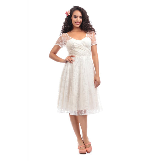 Nina Brautkleid Brokat & Spitze