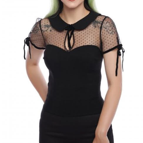 Kitten Polka Top