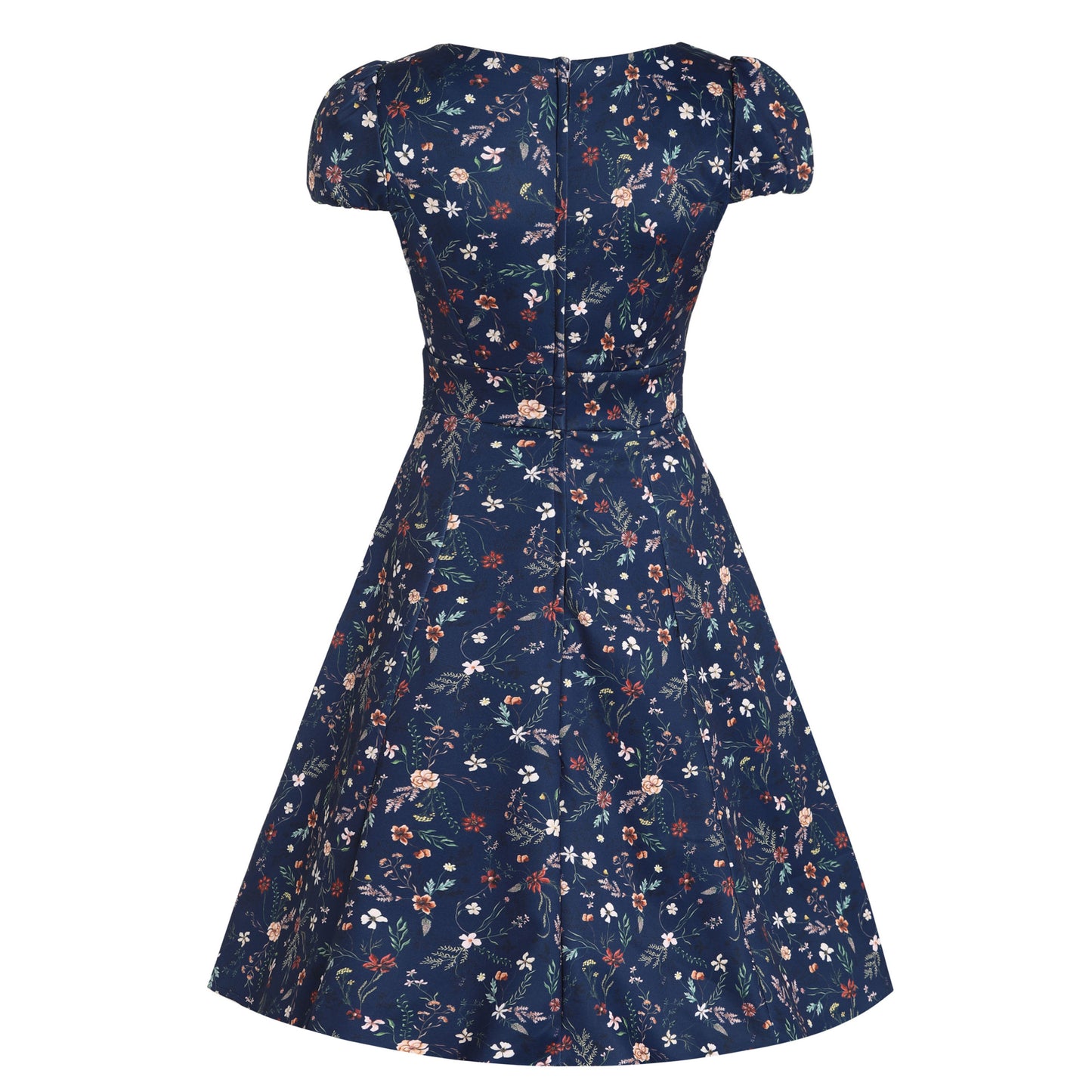 Vintage Blumen Claudia Kleid