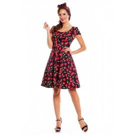 Cherry Claudia Dress Kirschenkleid