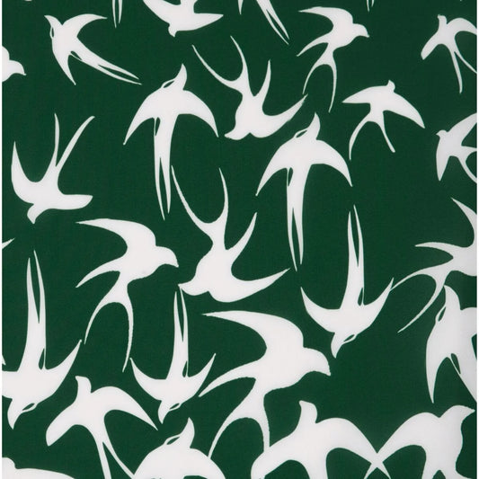 Annie Raising Bird Kleid dunkelgrün