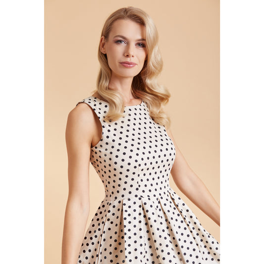 Sand Polka Annie Dress