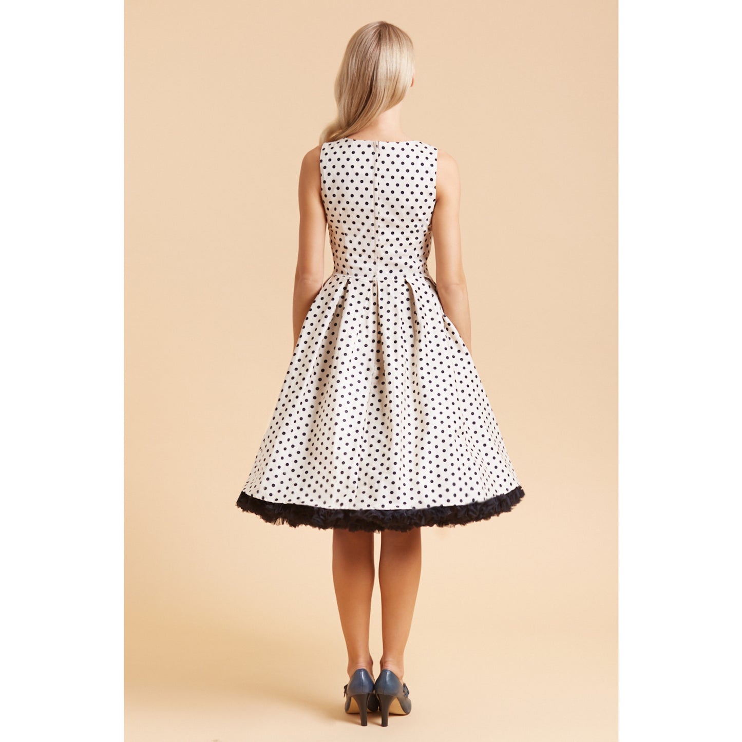 Sand Polka Annie Dress