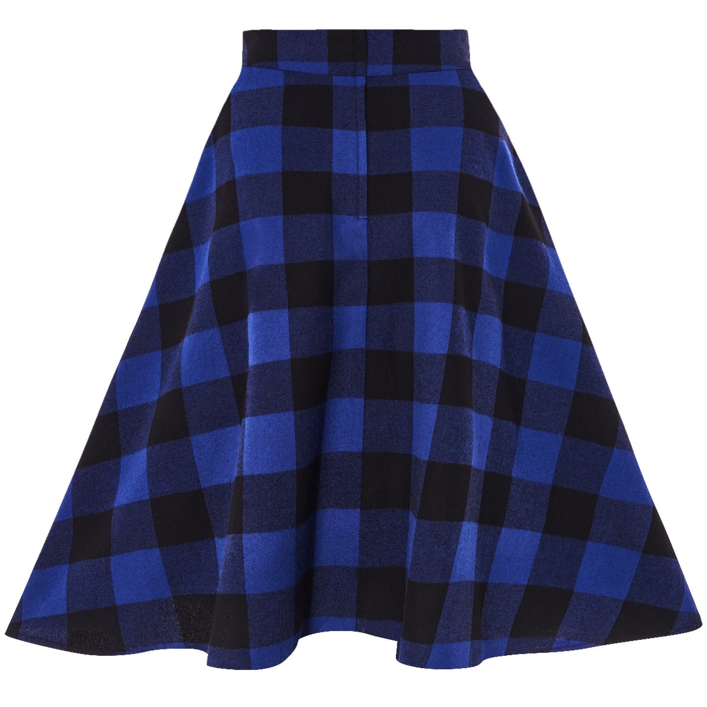 Joyce Rockabilly Tartan Rock blau