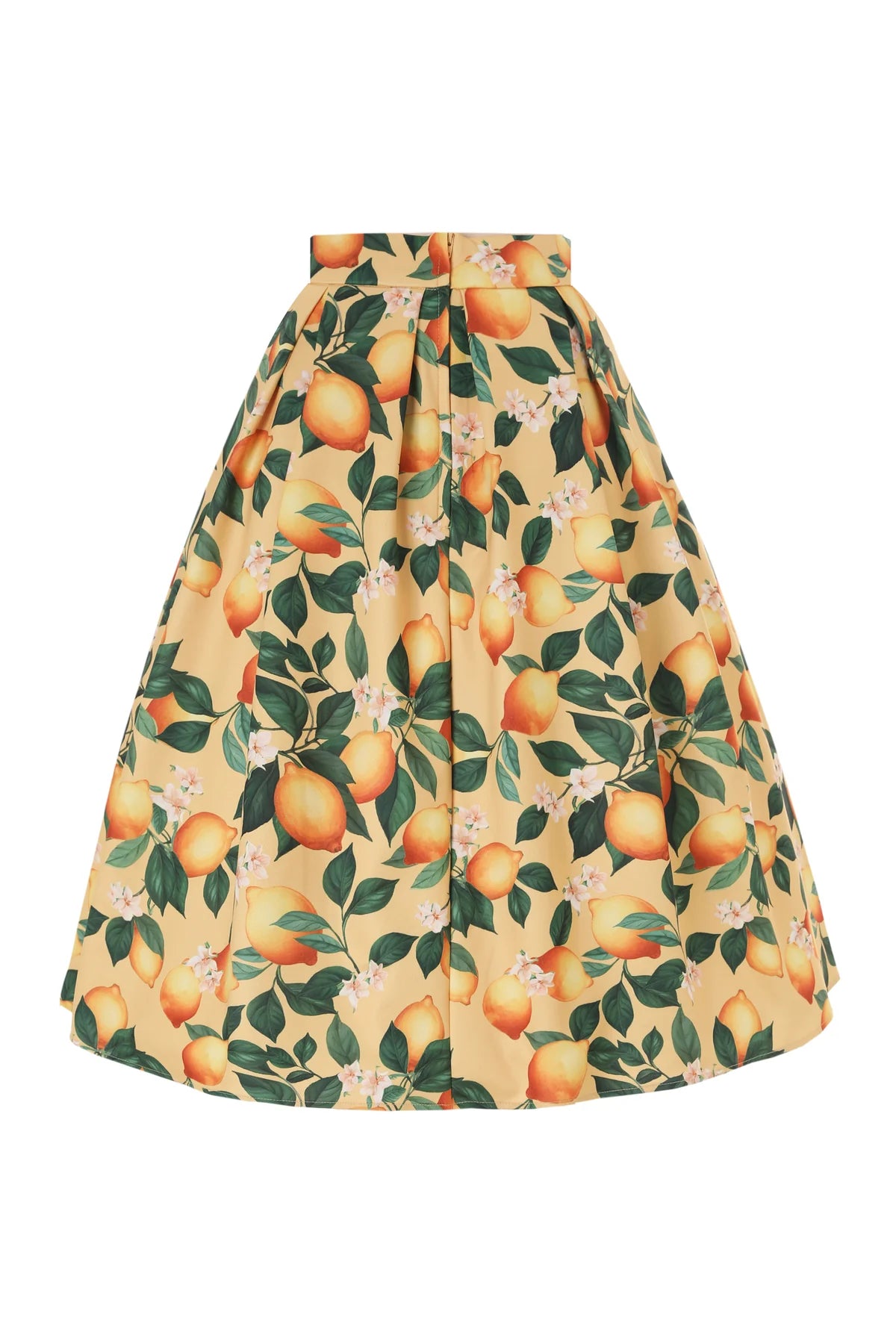 Aisley Lemon Skirt - Rock mit Zitronen