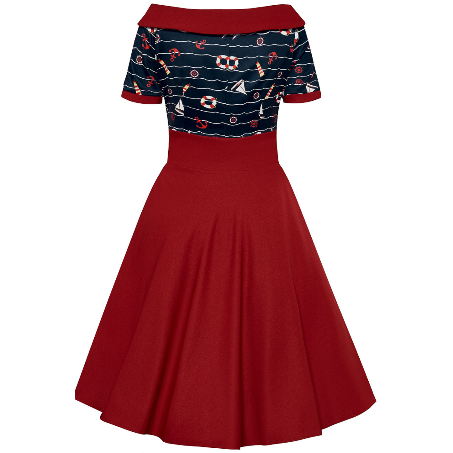 Nautical Darlene Dress