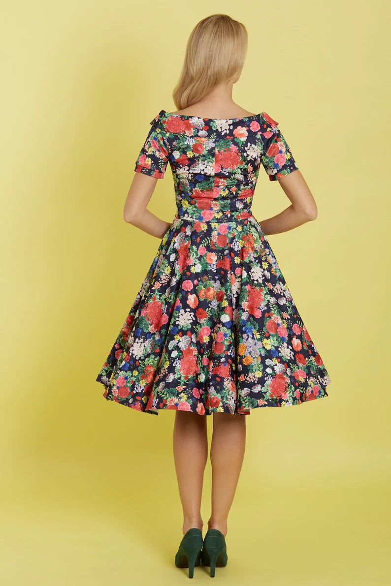Midnight Garden Darlene Dress