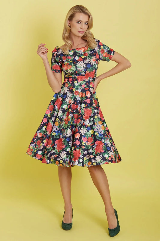 Midnight Garden Darlene Dress