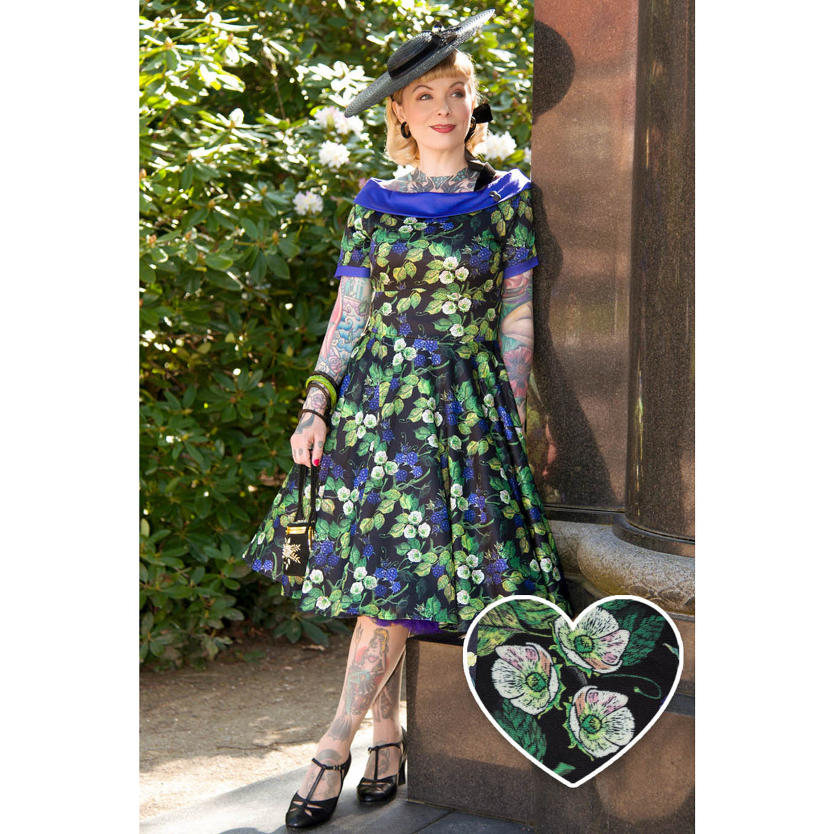 Purple Berry Darlene Dress