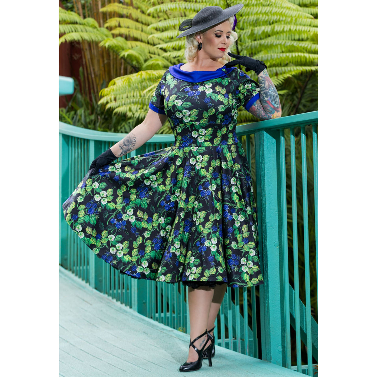 Purple Berry Darlene Dress