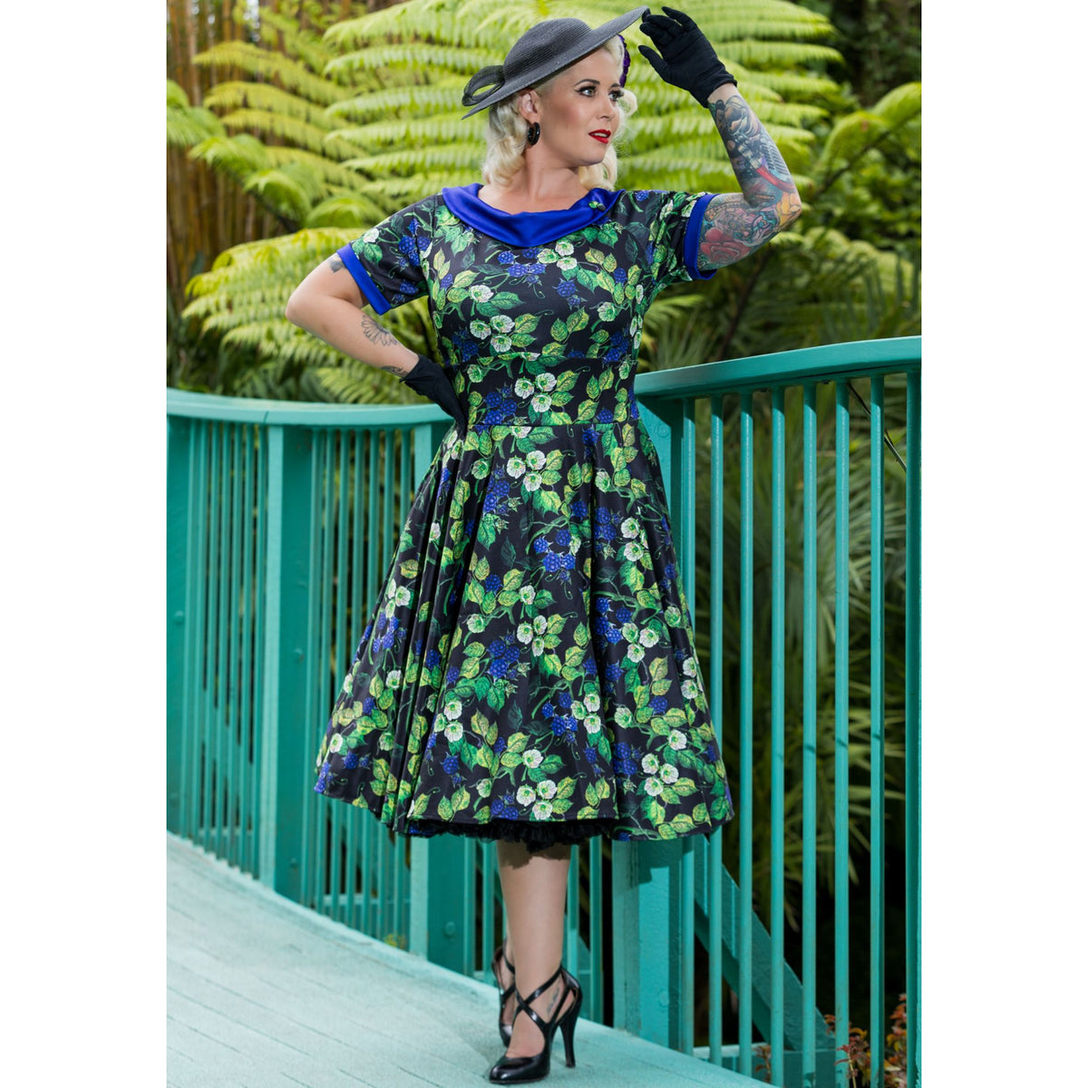 Purple Berry Darlene Dress