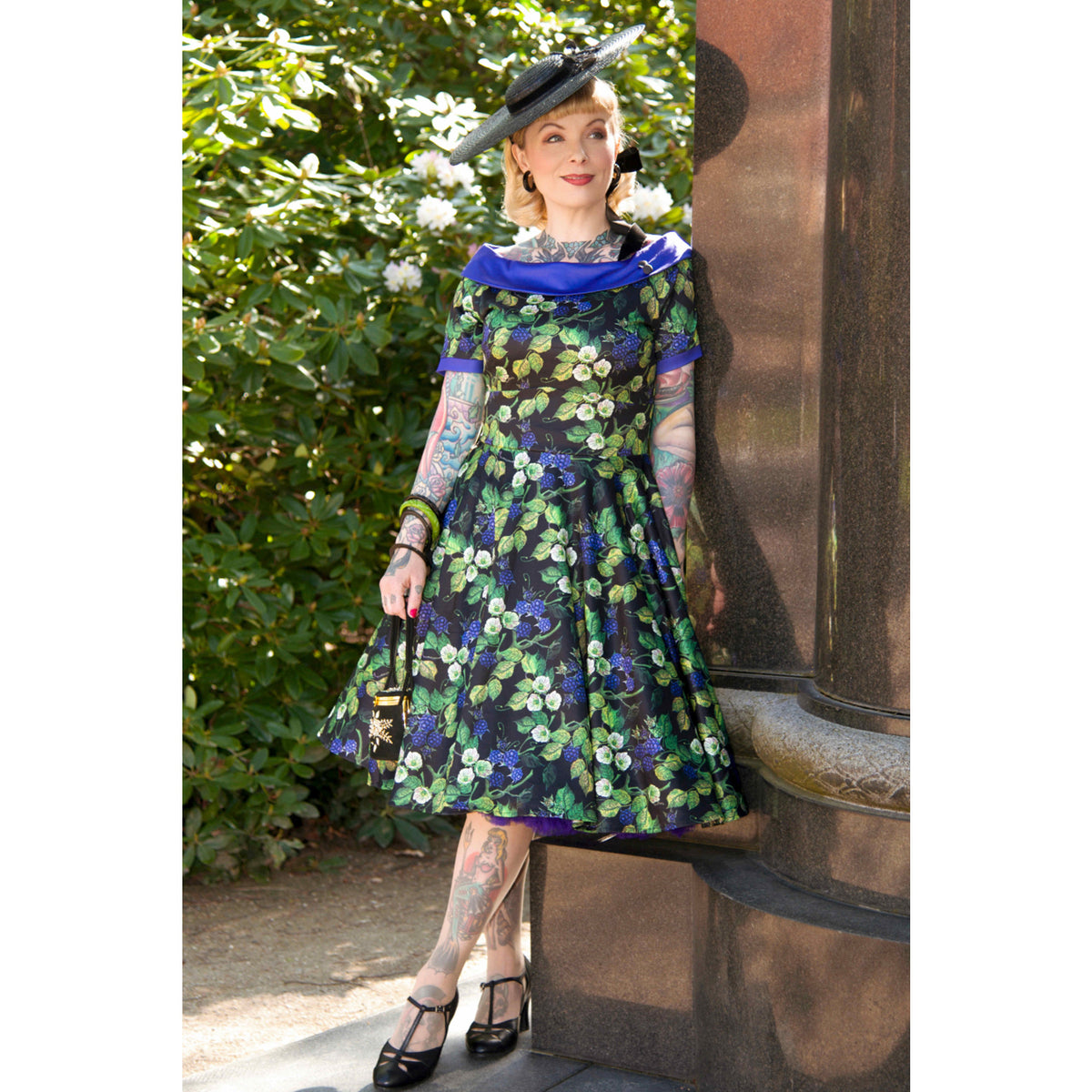 Purple Berry Darlene Dress