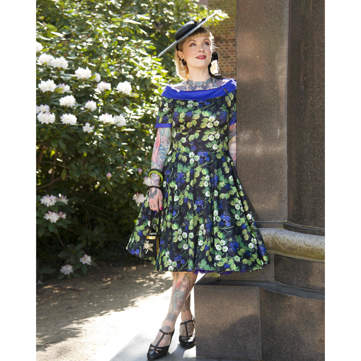 Purple Berry Darlene Dress