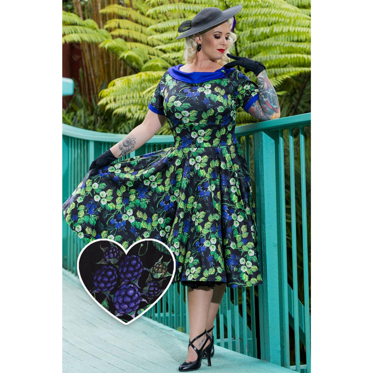 Purple Berry Darlene Dress