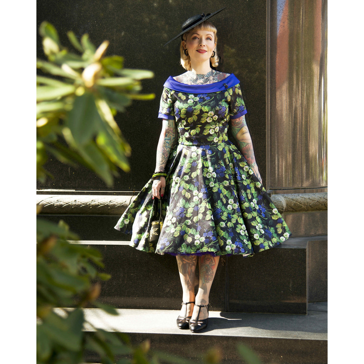 Purple Berry Darlene Dress