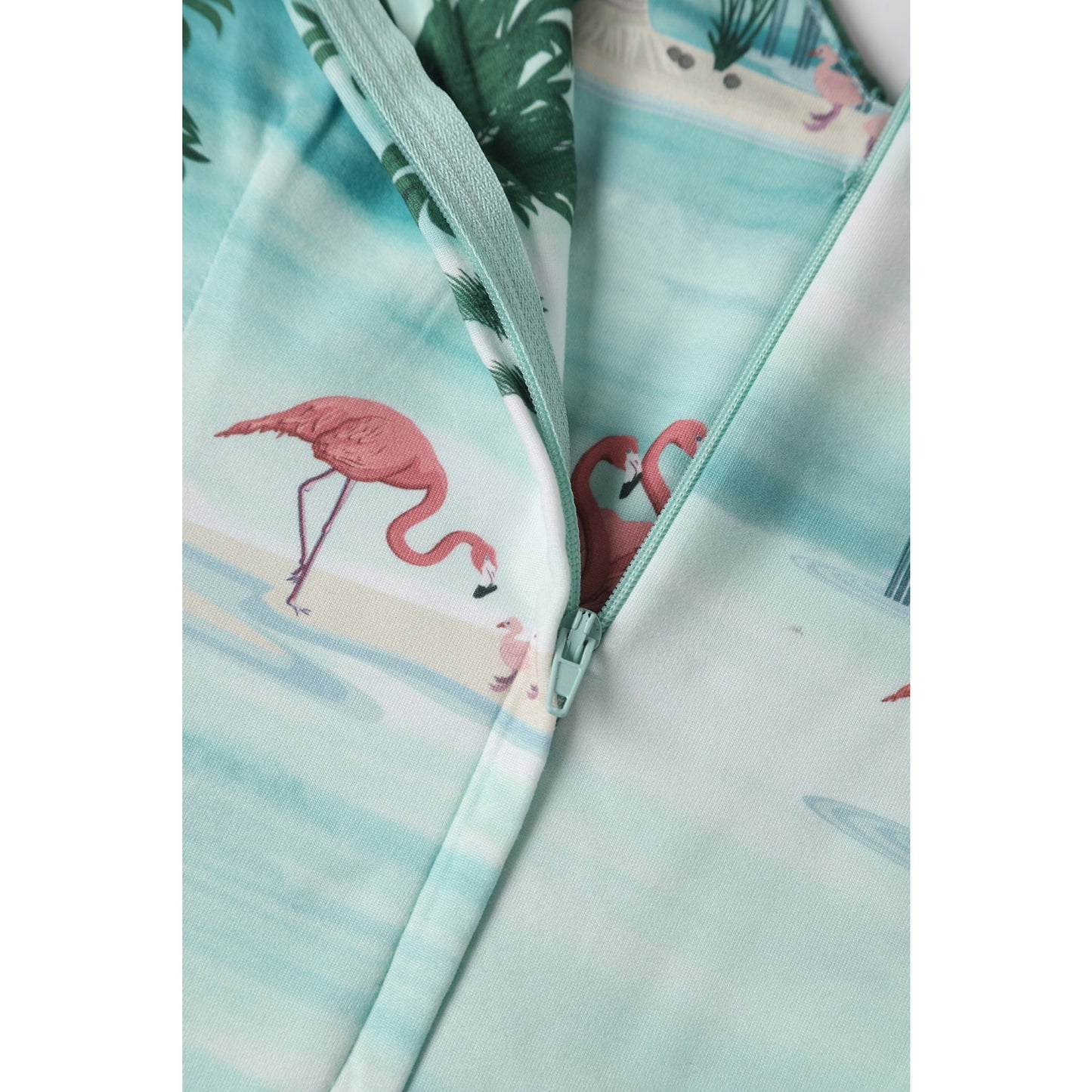 Island Flamingo Top pastell