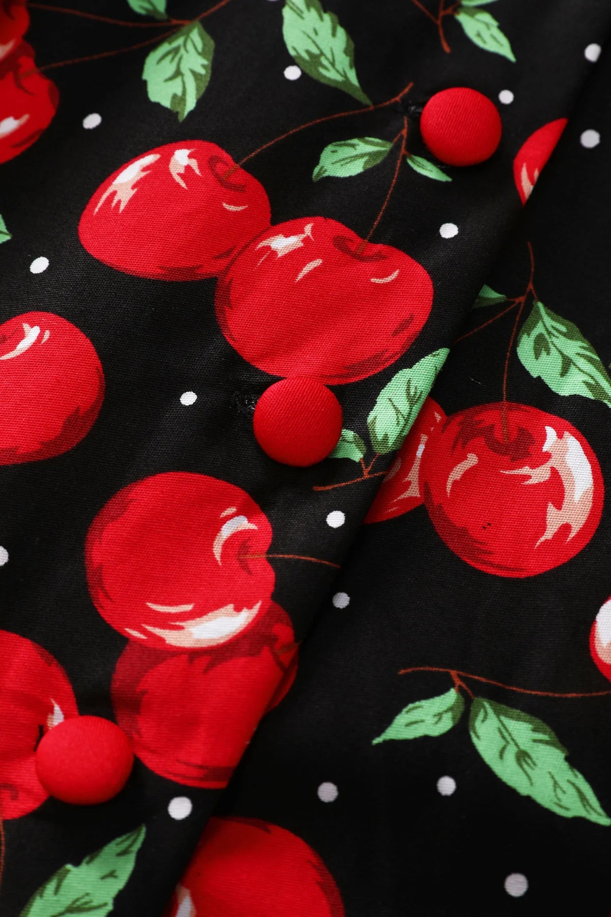 Mollie Cherry Dress - Rockabilly Kleid mit Kirschen