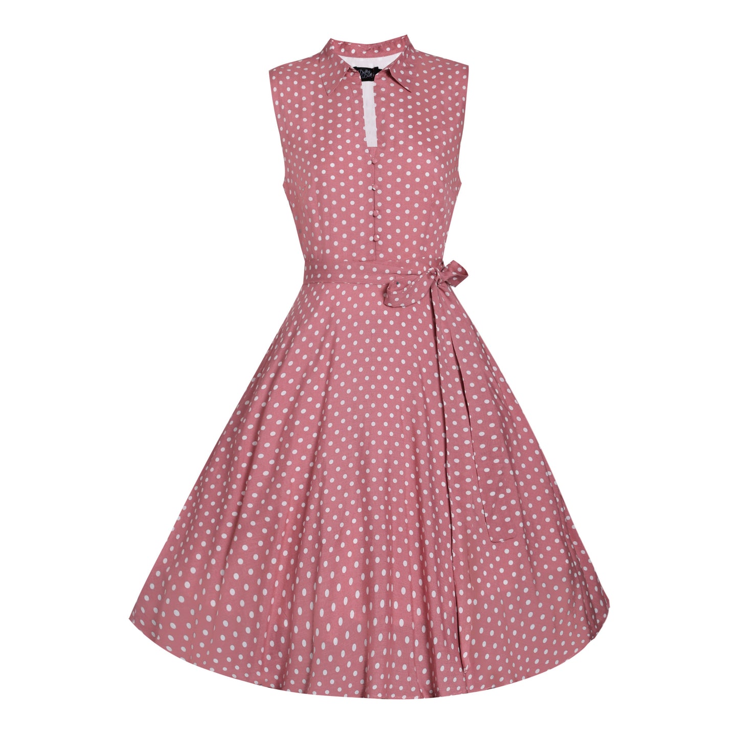 Poppy Polka Dress