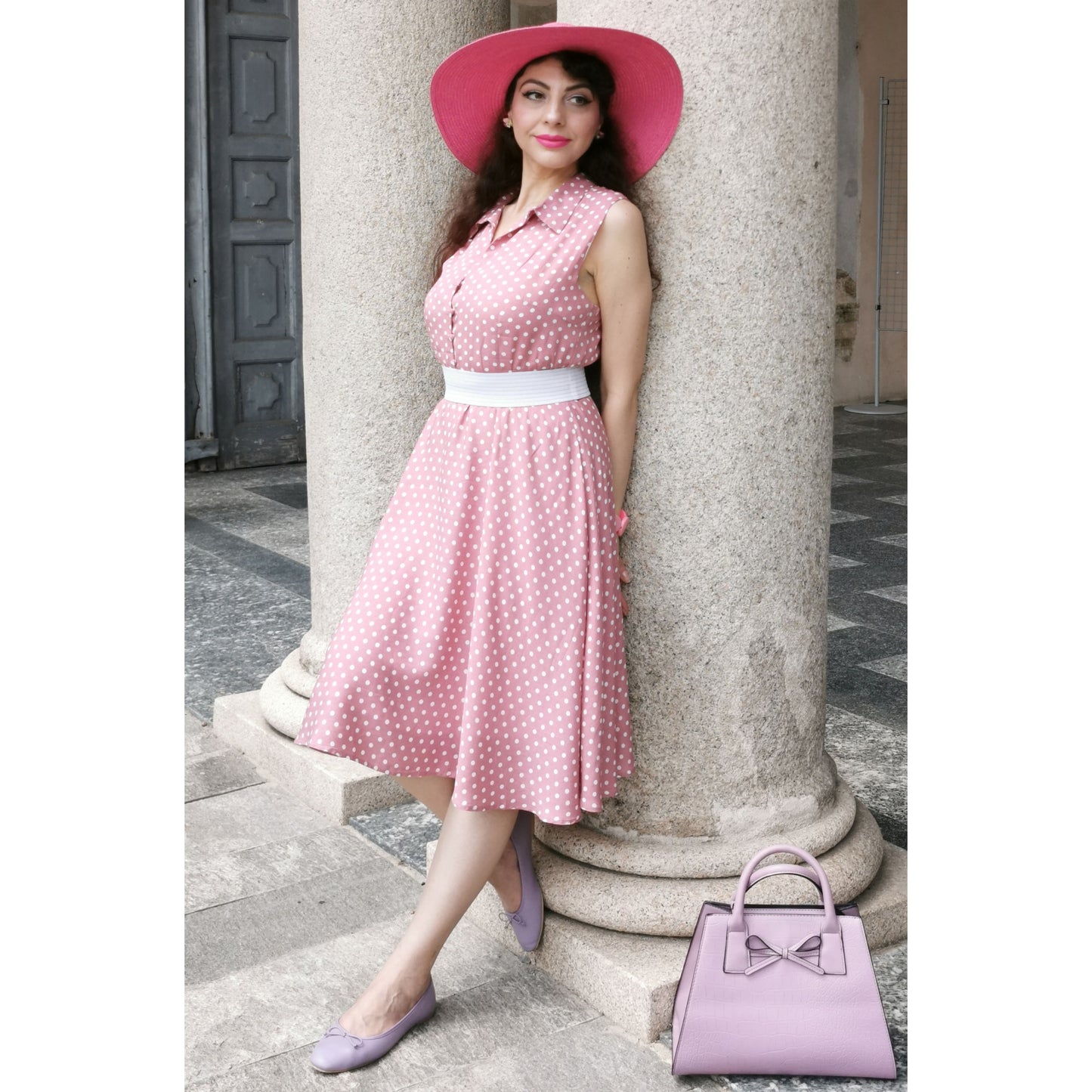 Poppy Polka Dress