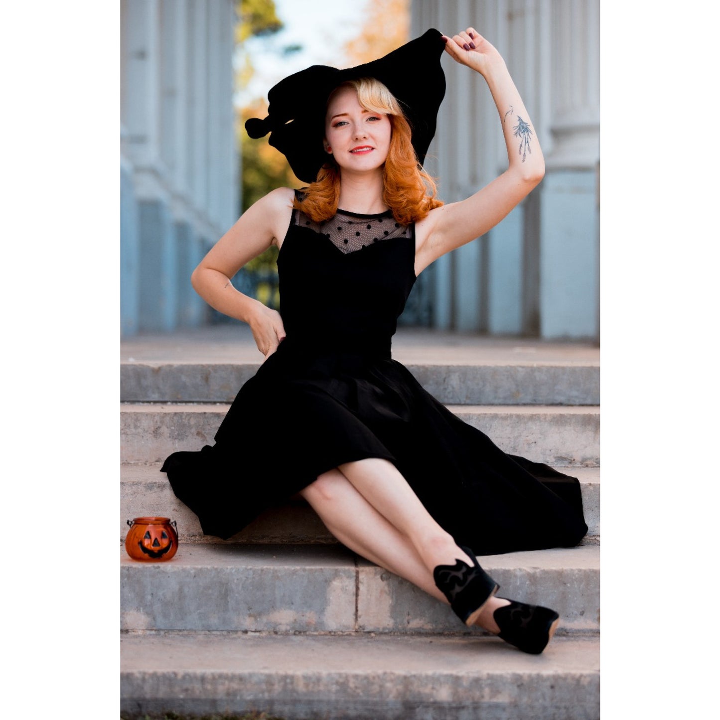 Elizabeth Dress uni black