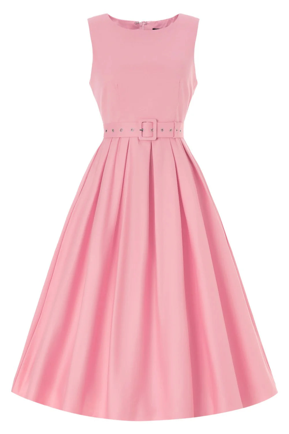Helen Classic 50s Dress light pink - Retro Kleid mit Punkten