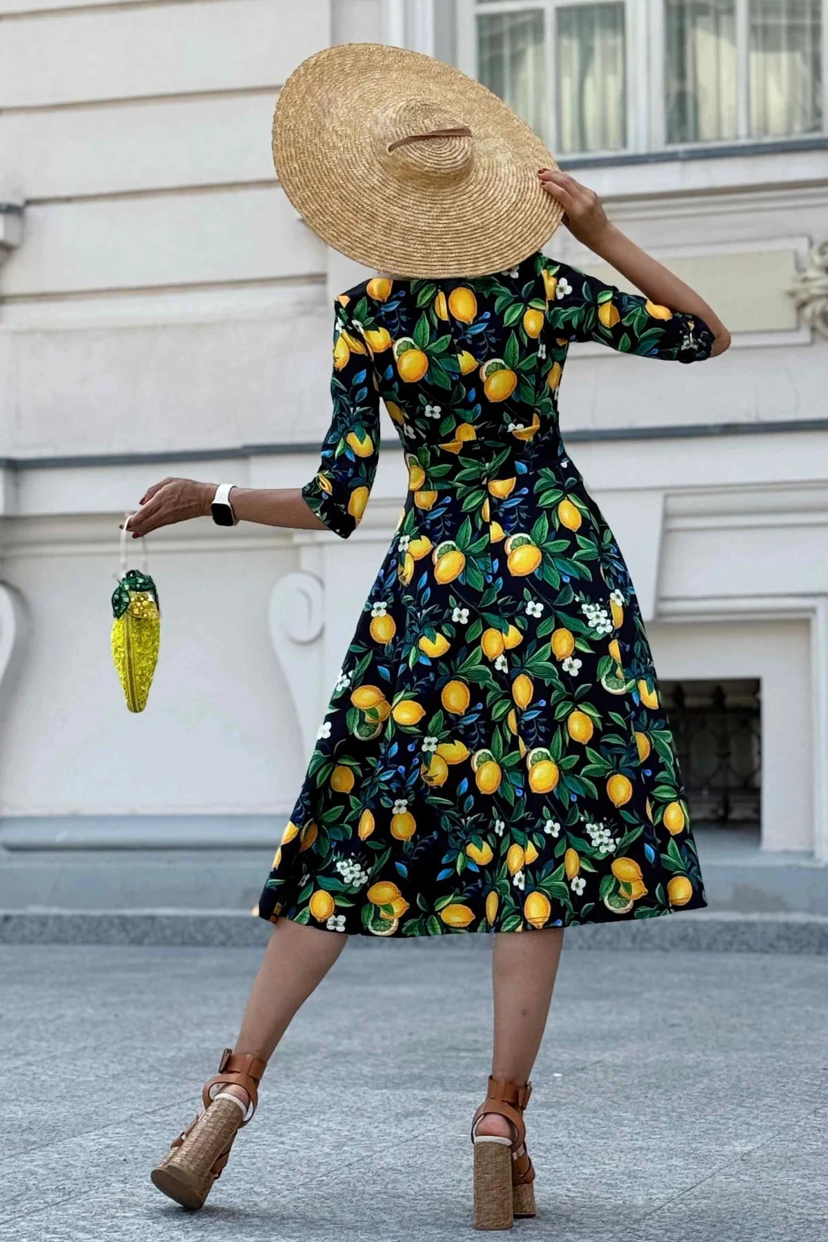 Scarlett Lemon Zitronen-Kleid