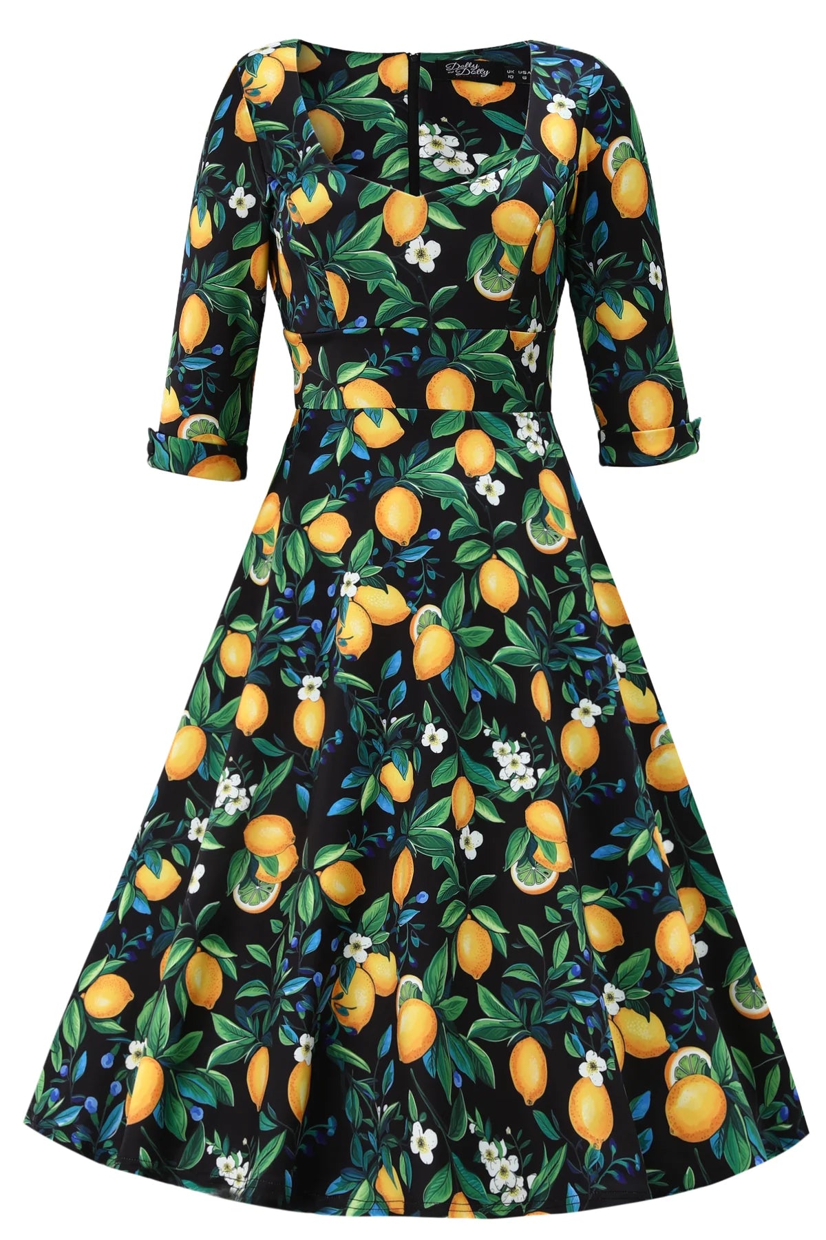 Scarlett Lemon Zitronen-Kleid