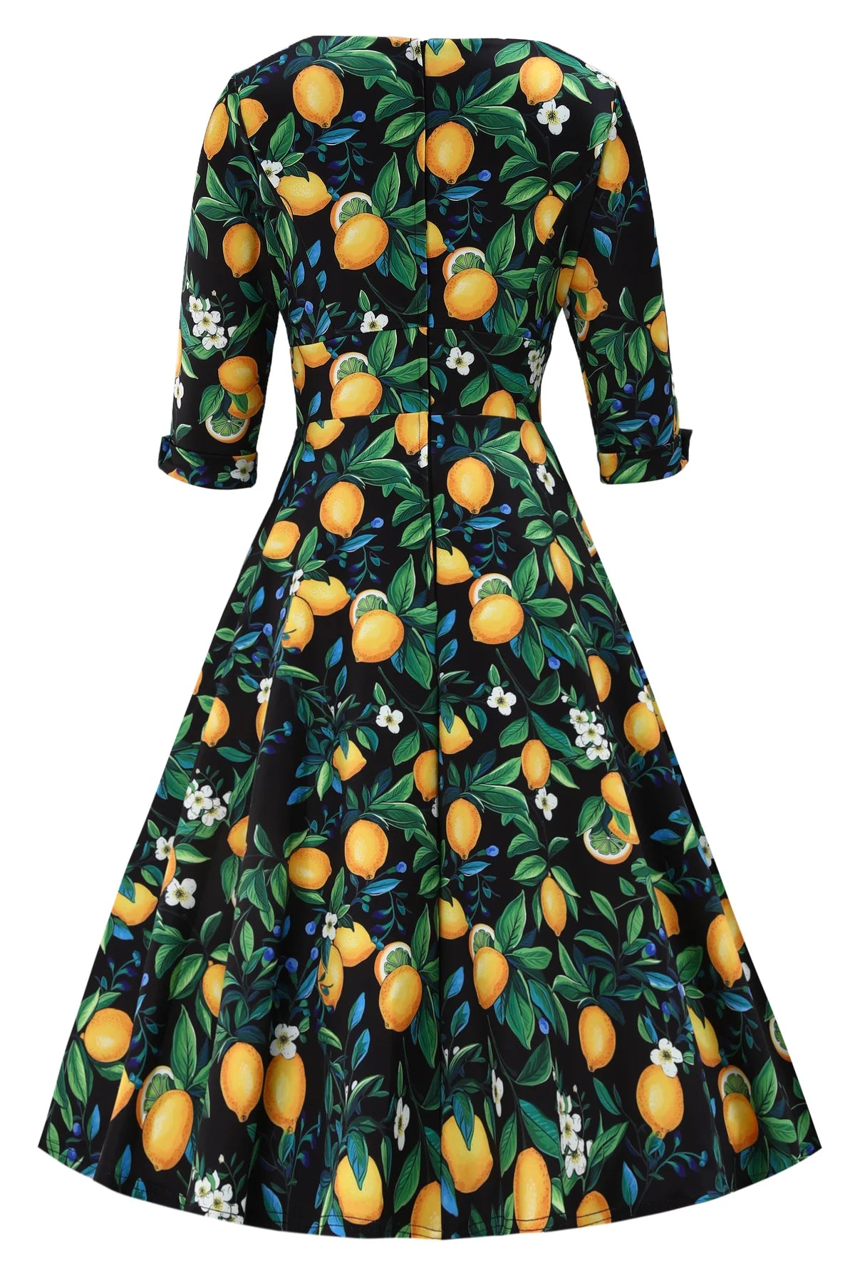 Scarlett Lemon Zitronen-Kleid
