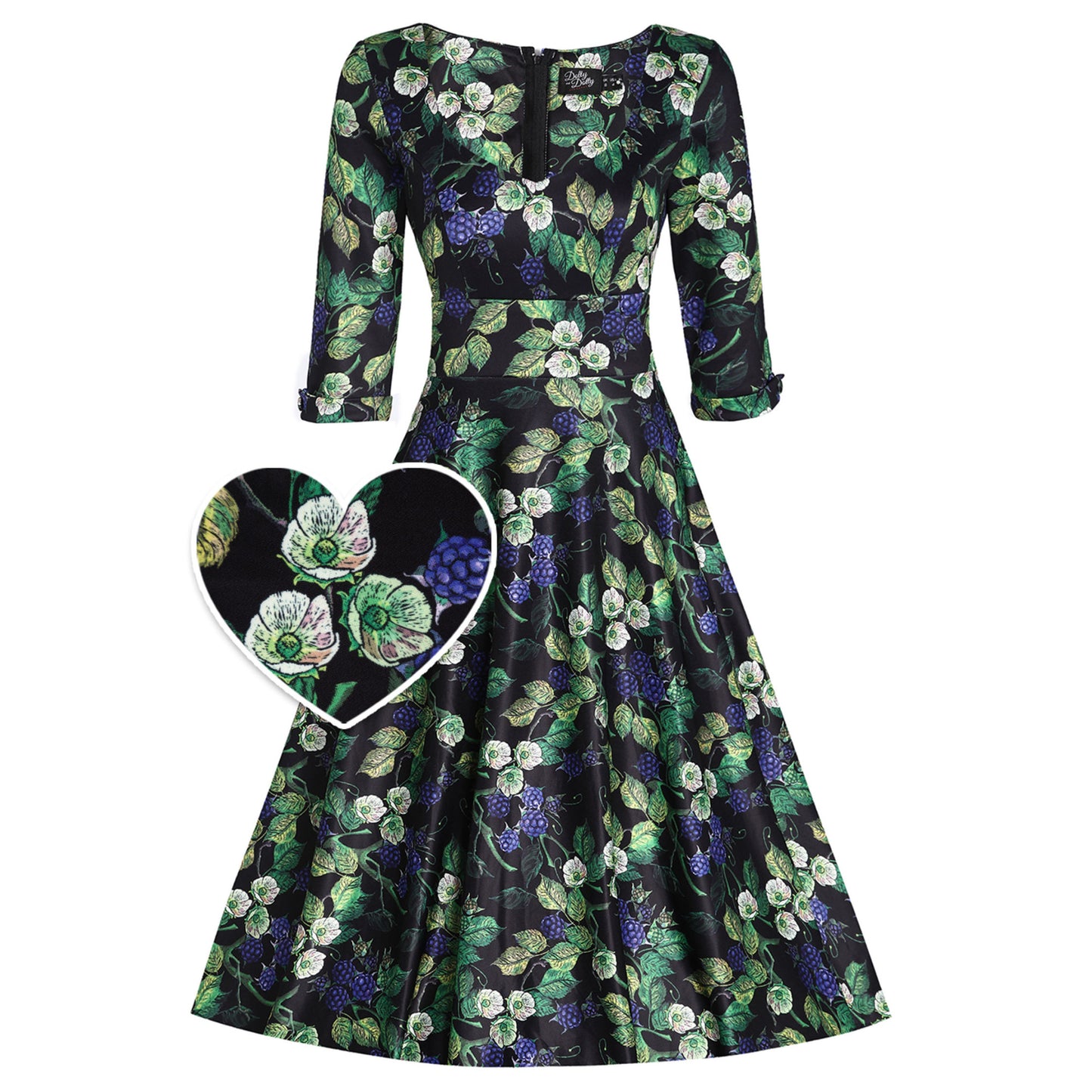 Scarlett Raspberry Kleid