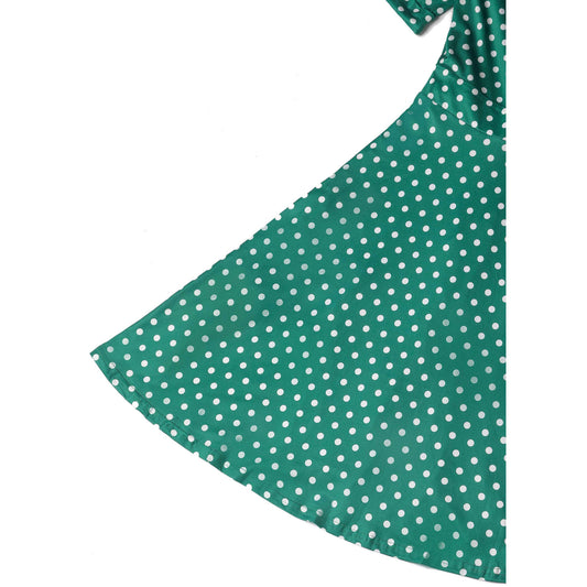 Polka Matilda Dress grün