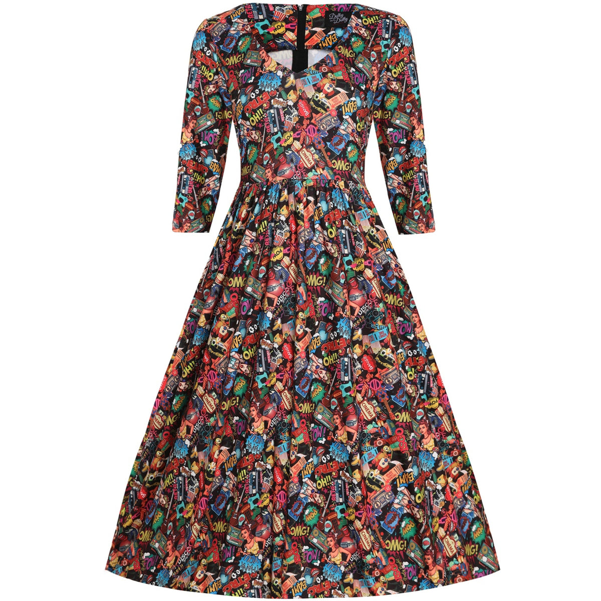 Billie PopArt Comic Kleid