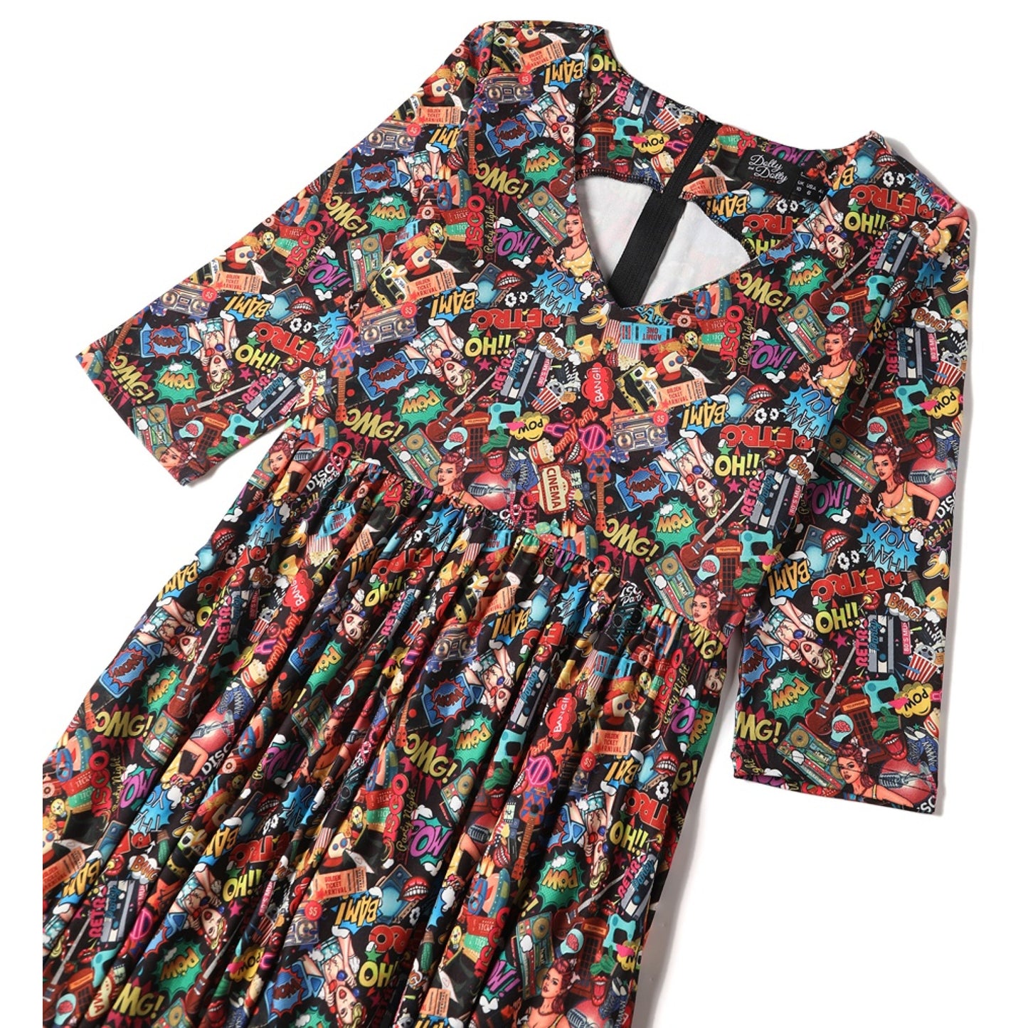 Billie PopArt Comic Kleid