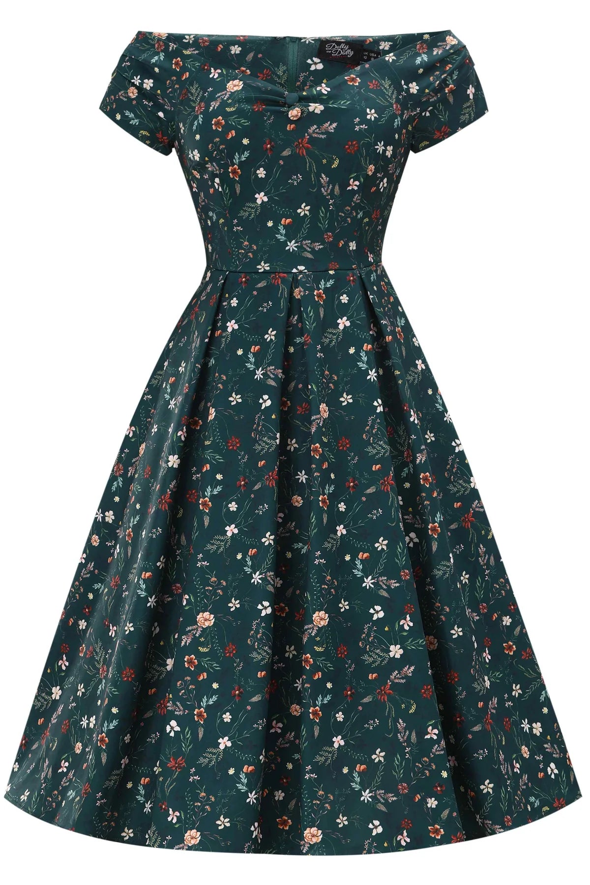 Emerald Lily Dress