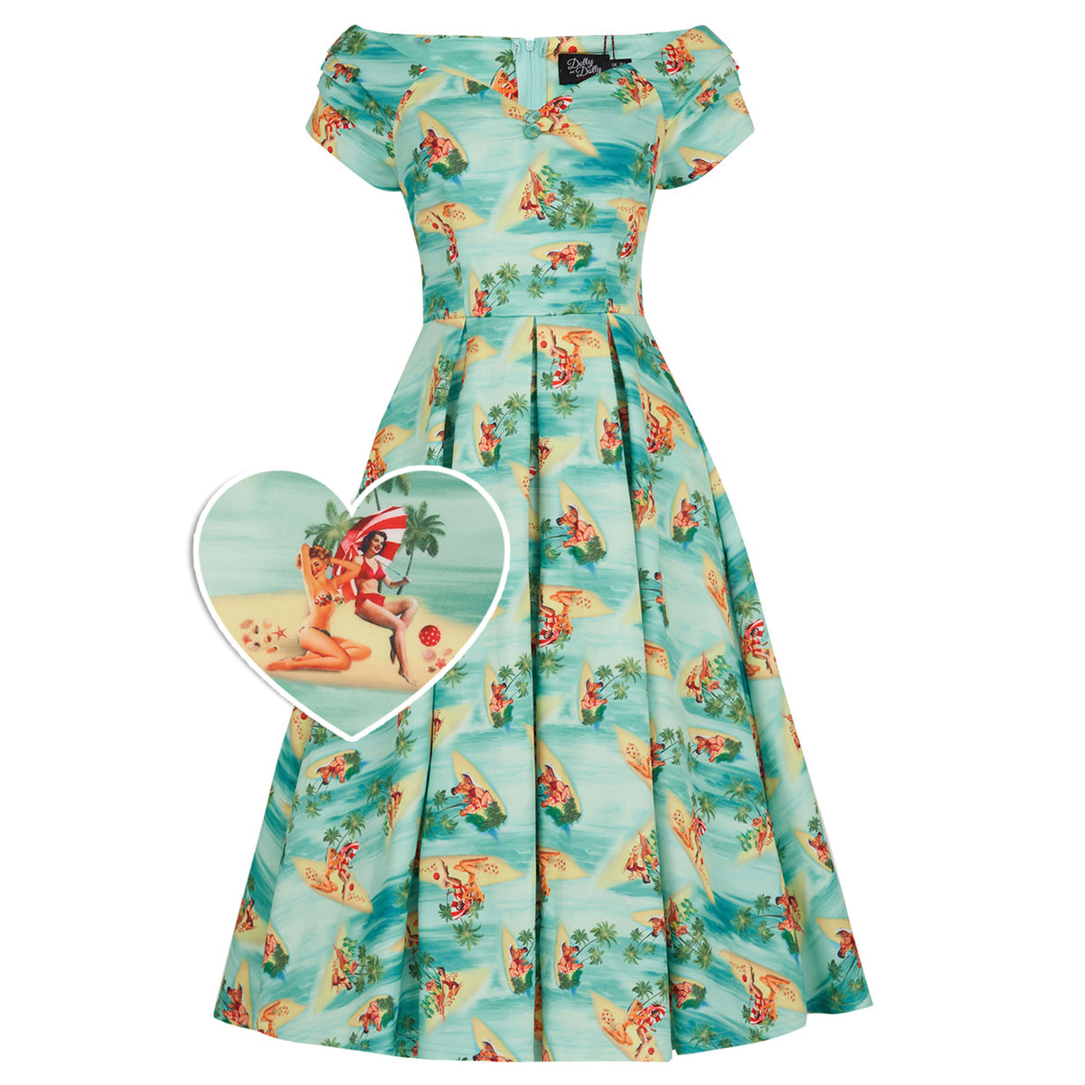 Island Pin Up Lily Dress
