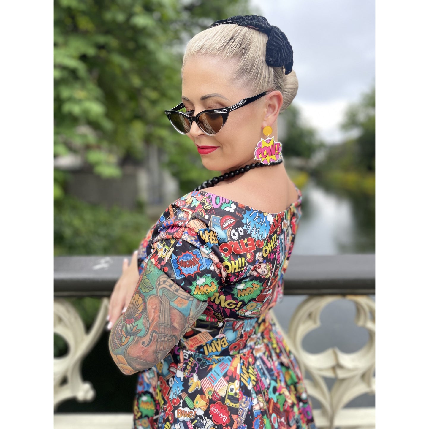 Pop Art Comic Lily Kleid