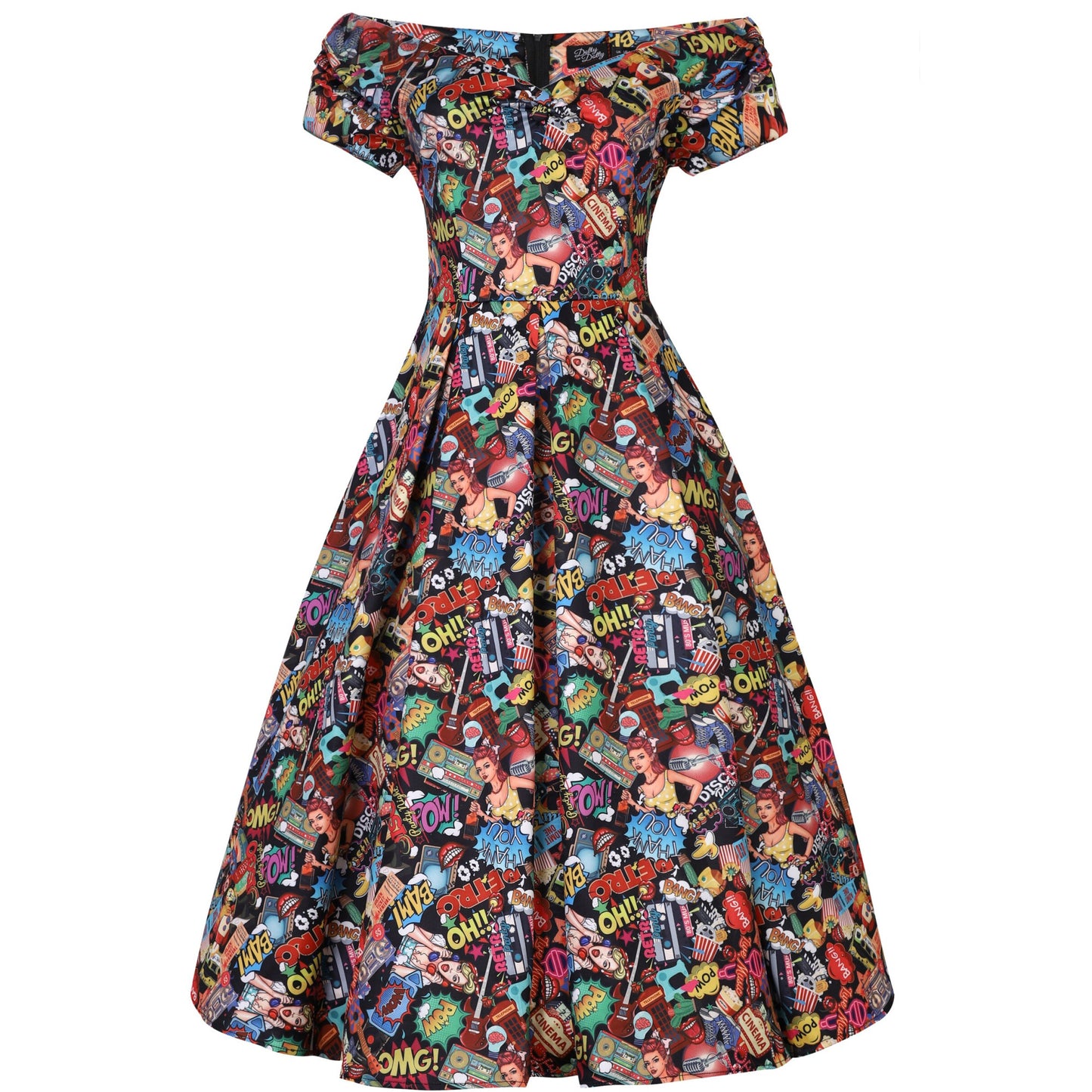 Pop Art Comic Lily Kleid