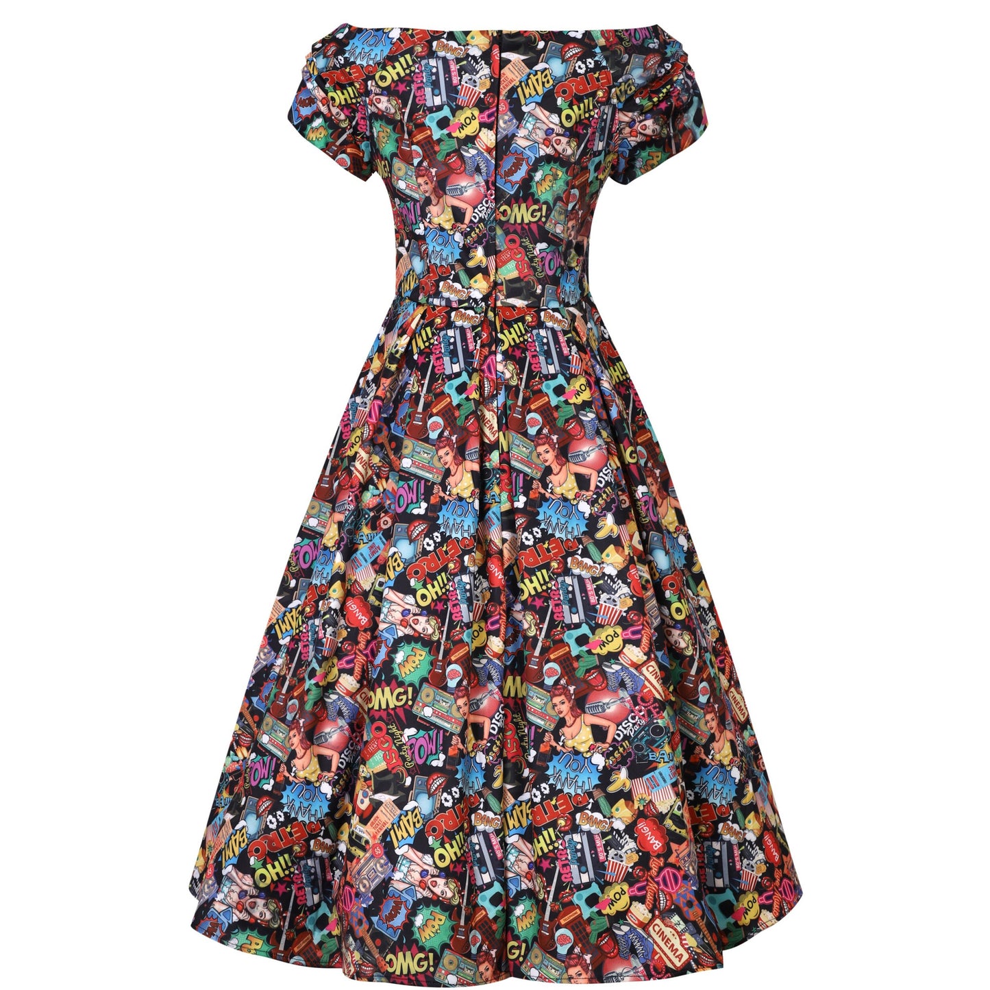 Pop Art Comic Lily Kleid