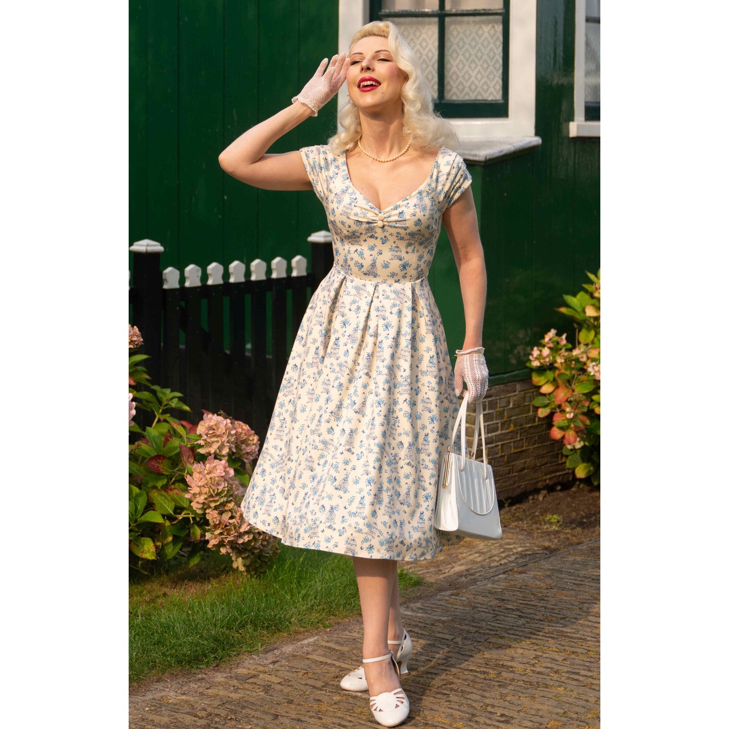 Bird Cage Lily Dress