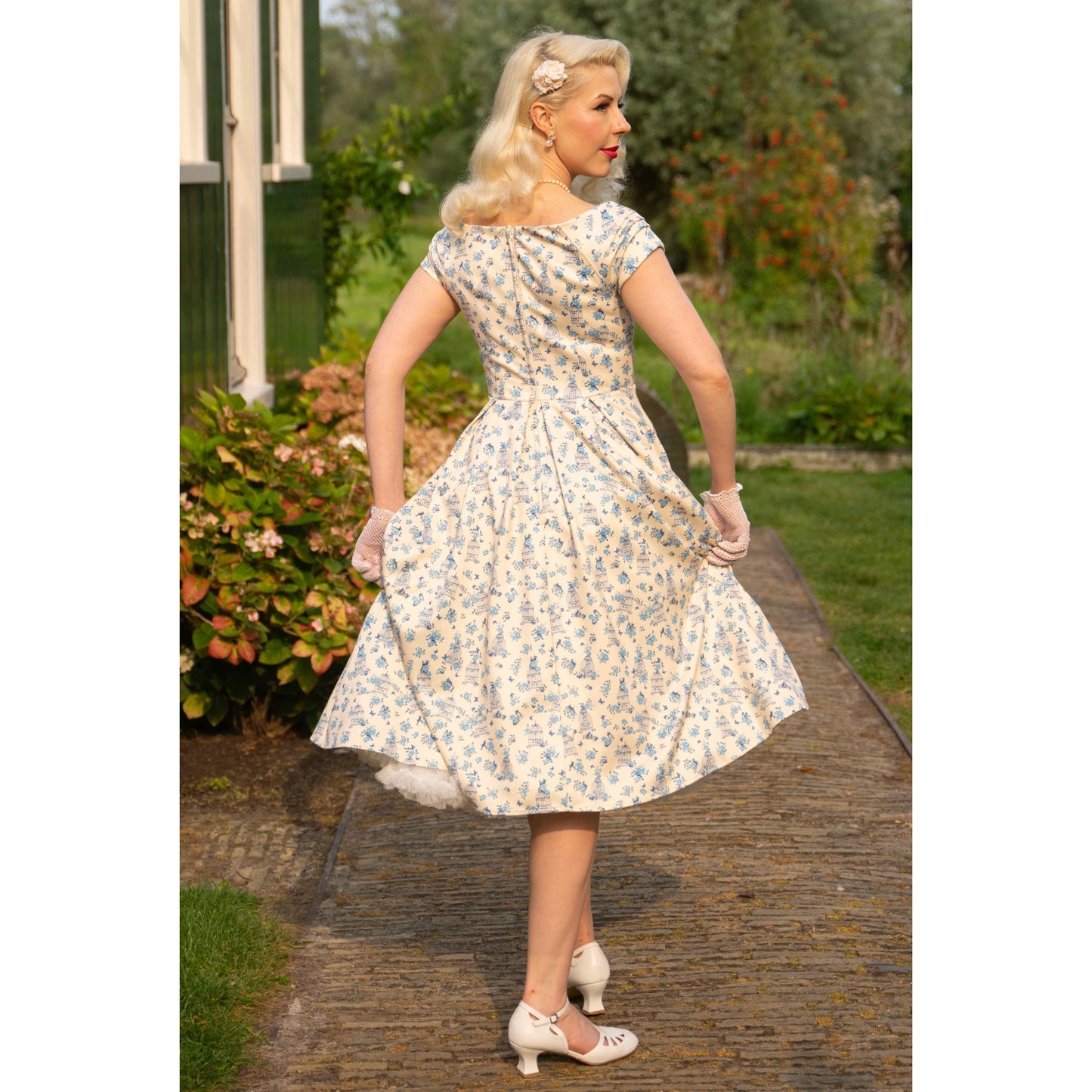 Bird Cage Lily Dress