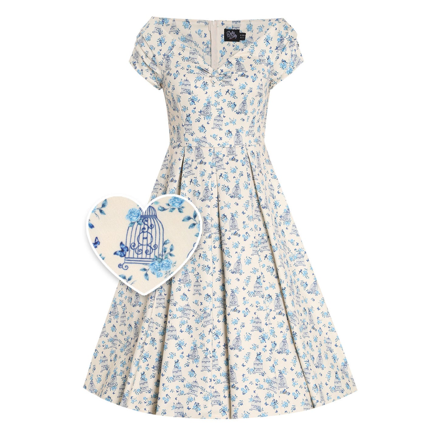 Bird Cage Lily Dress