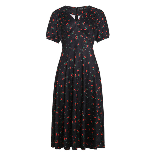 Black Cherry Summer Dress