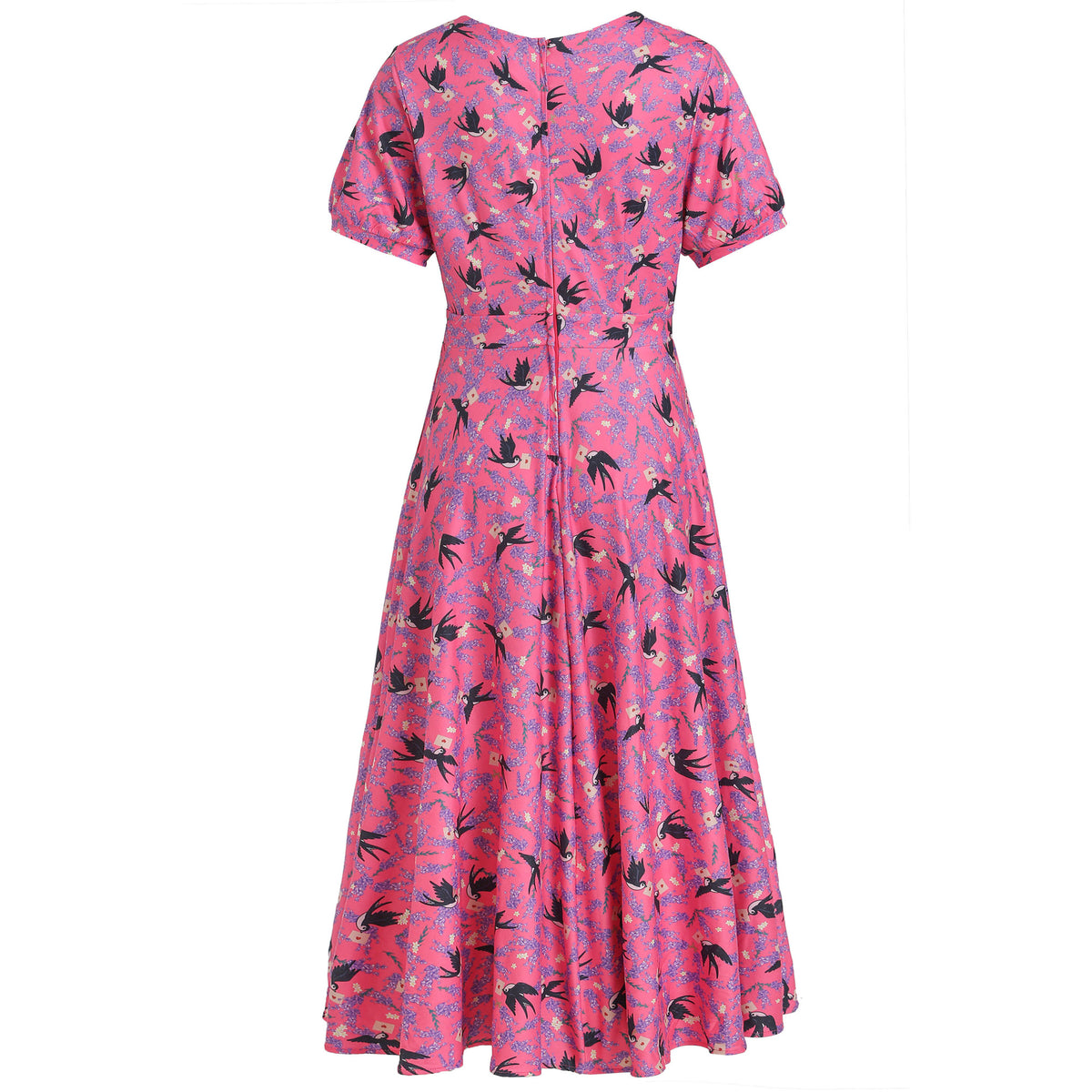 Pink Swallow Summer Dress
