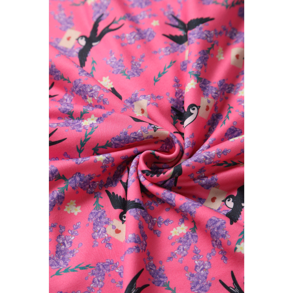Pink Swallow Summer Dress