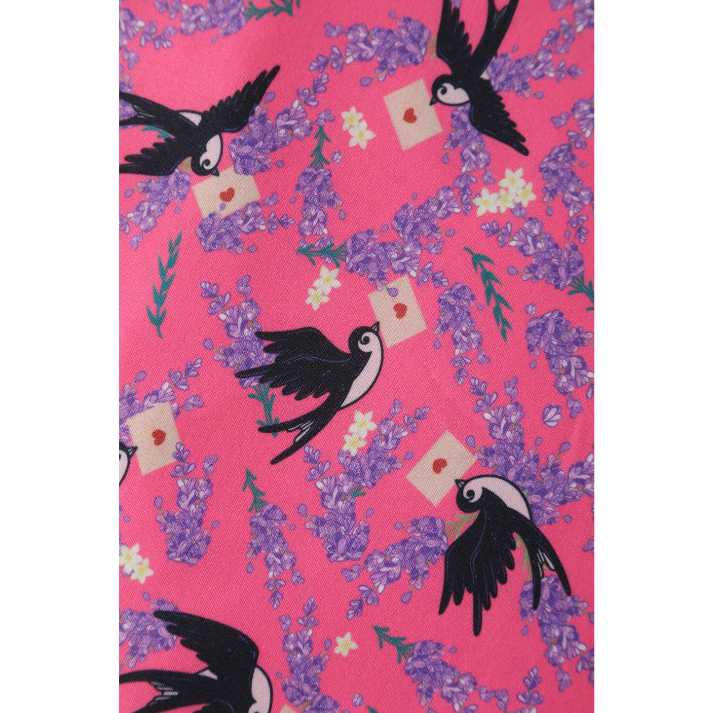 Pink Swallow Summer Dress
