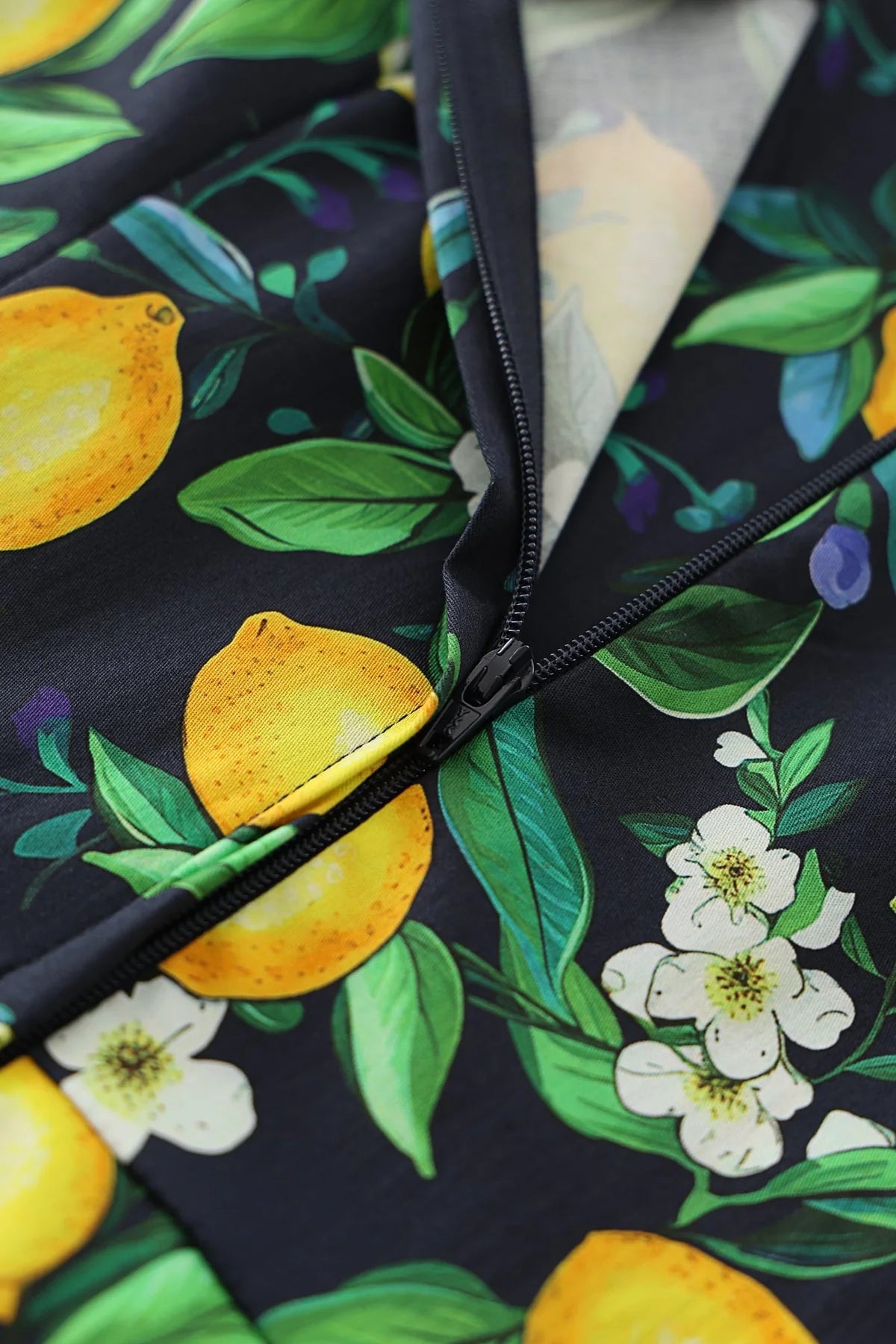 Black Lemon Ophelia Dress - Kleid mit Zitronen