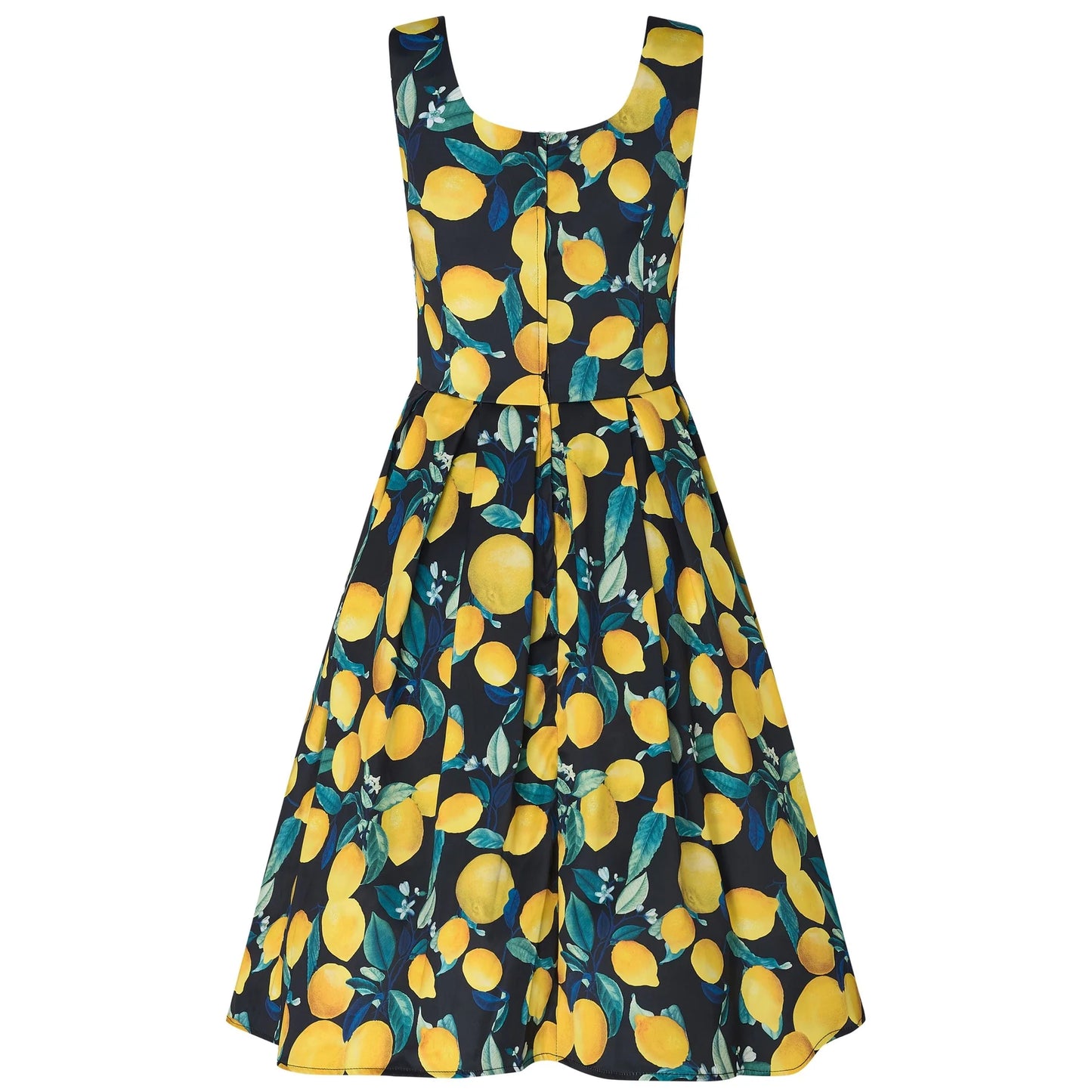 Amanda Black Lemon Zitronen-Kleid