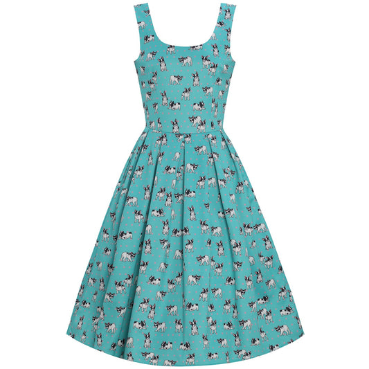 Cute Pug Amanda Dress