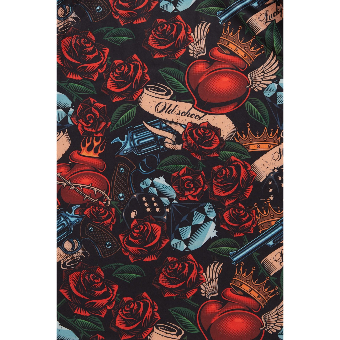 Amanda Vintage Roses & Guns Kleid