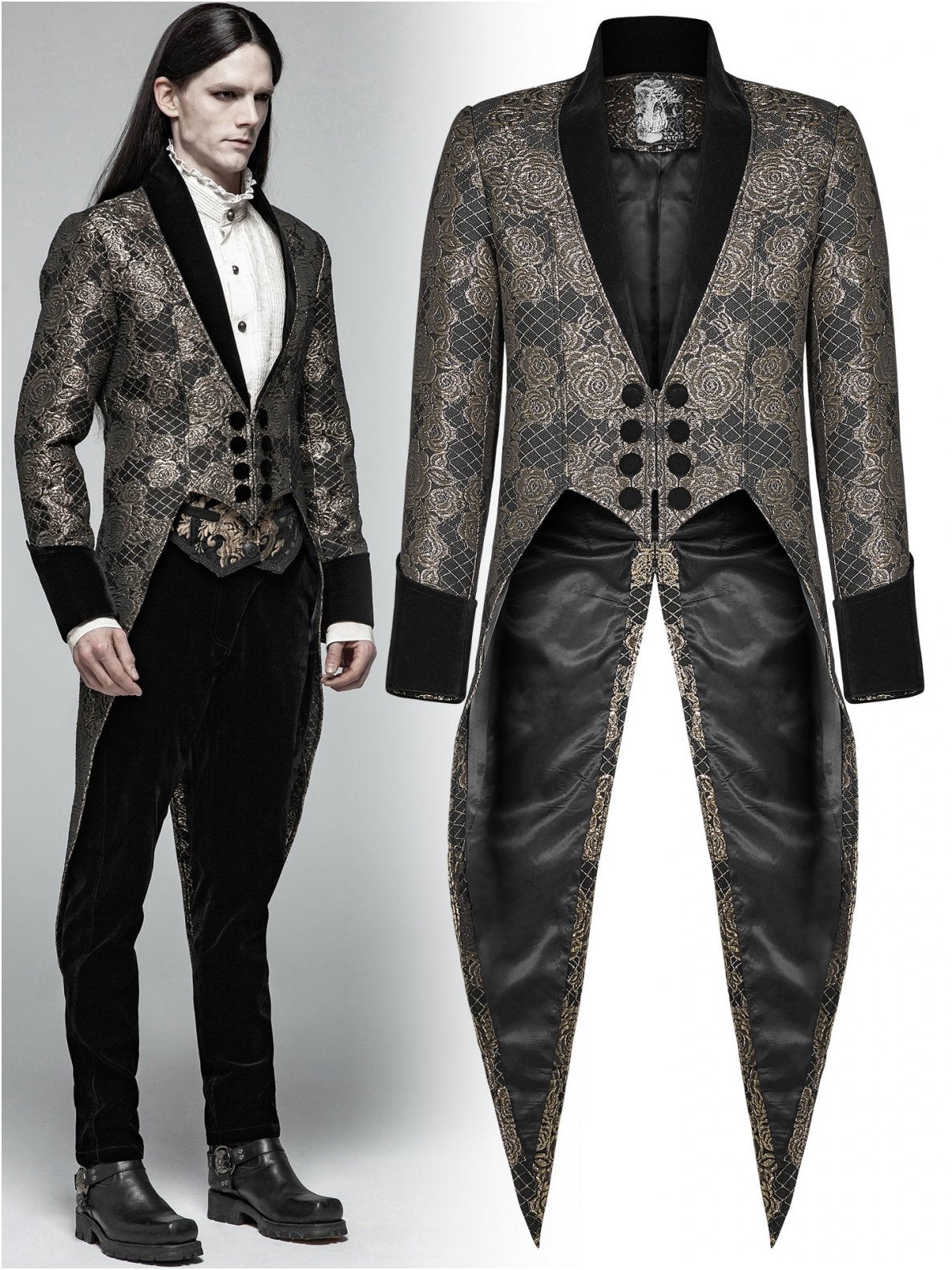 Mystic Steampunk Jacket bronze