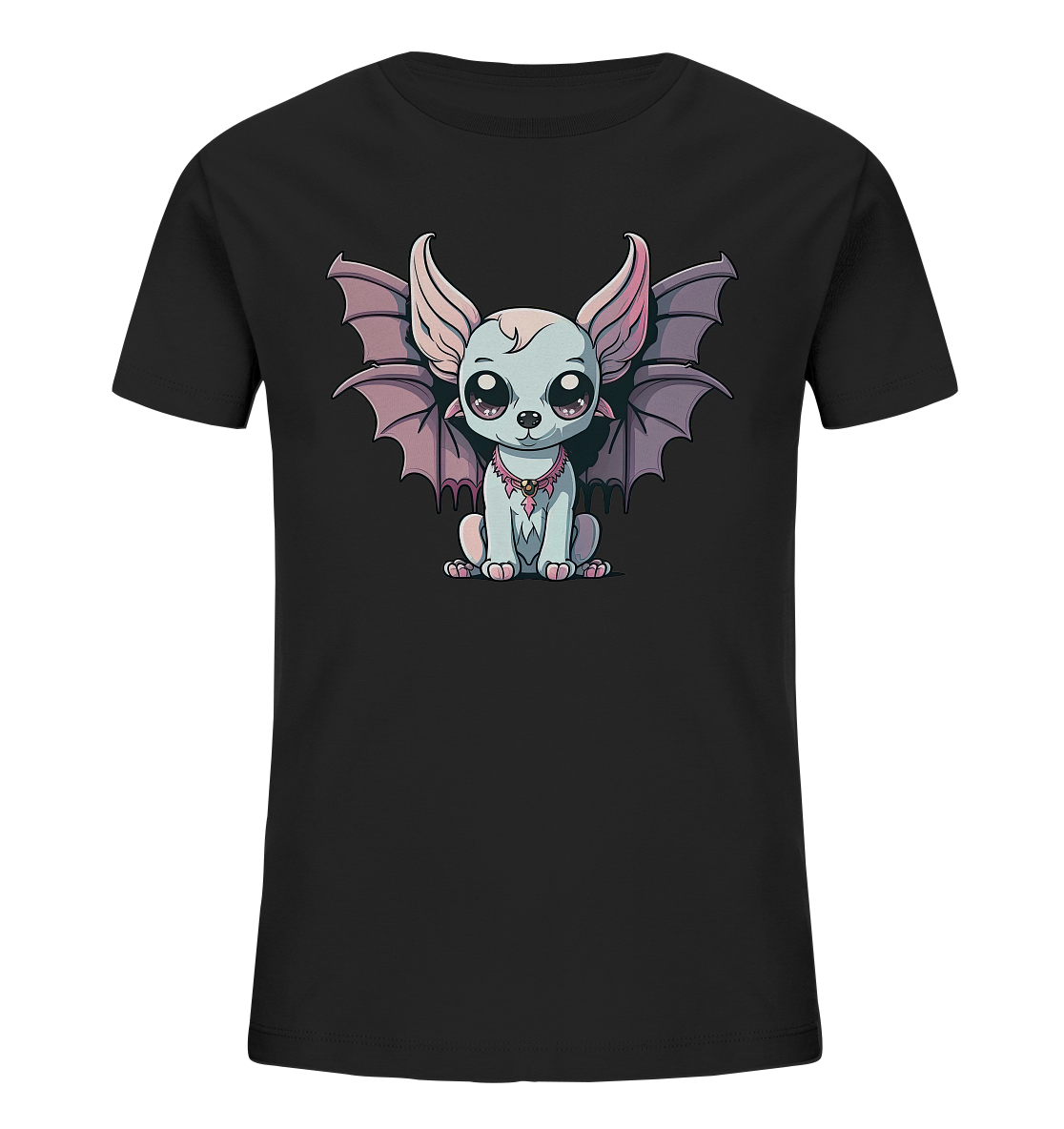 Kawaii Demon Dog - Kids Organic Shirt